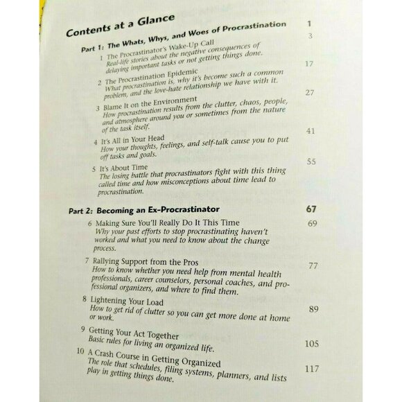 The Complete Idiots Guide To Overcoming Procrastination By Michelle Tullier Ph.D - Picture 3 of 5